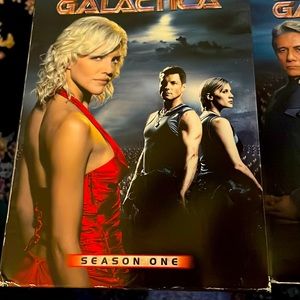 Battlestar Galactica seasons 1, 2, 2.5, 3. Excellent Condition